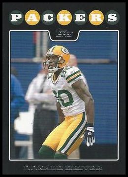 2008 Topps Green Bay Packers GB2 Donald Driver